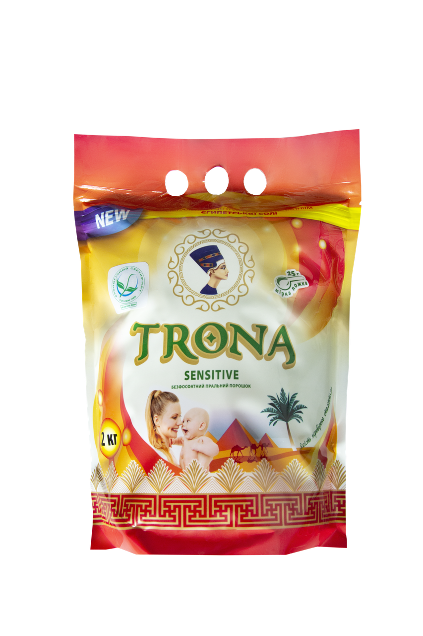 ЕКО Порошок для прання TRONA SENSETIVE 2,0 кг